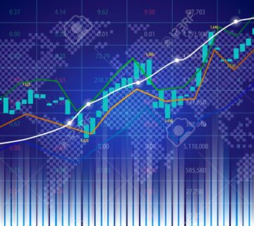 Blog 17 109891969 stock market or forex trading chart with indicator on world map background for financial concept 360x320